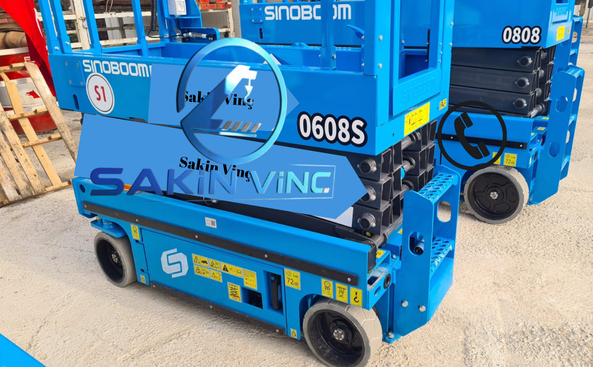 Sakin Vinc  bursa manlift kiralama-manlift kiralama fiyatları-kiralık makaslı platform